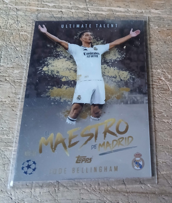 Topps match attax Jude Bellingham El maestro de Madrid