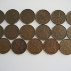 5 PENNIÄ 1918 - 1940 17 KPL SARJA - pikkukuva 2