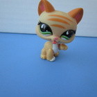 Littlest Pet Shop figuuri, tassuaan nuoleva kissa - pikkukuva 5