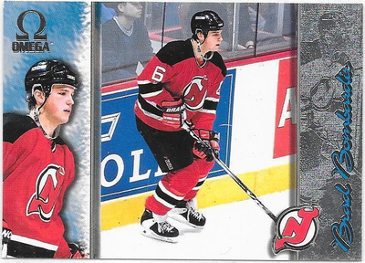 1997-98 PAcific Omega #126 Brad Bombardir New Jersey RC