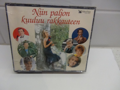 NIIN PALJON KUULUU RAKKAUTEEN BOXI  2 cd