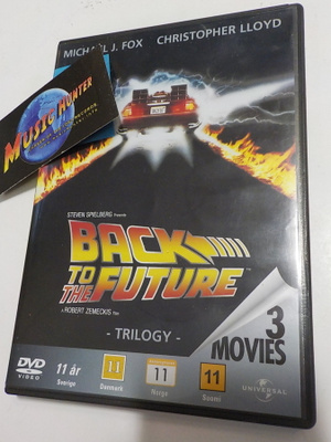 BACK TO THE FUTURE TRILOGIA 3DVD (W)+