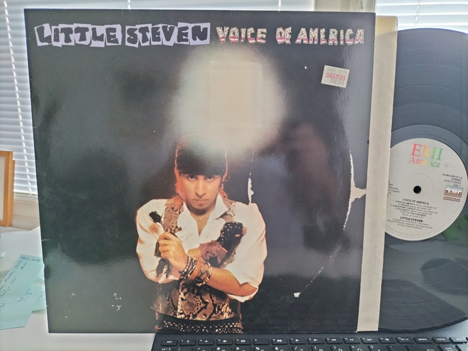 LITTLE STEVEN, Voice of America, LP EEC -84 SIISTI KUNTO !!