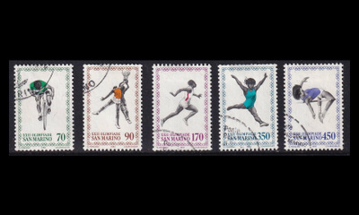 San Marino 1214-8 o Olympialaiset Moskova (1980)