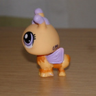 LITTLEST PET SHOP lila-oranssi MEHILÄINEN, AMPIAINEN #1307 - pikkukuva 2
