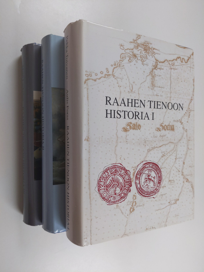 Pekka ym. Toivanen : Raahen tienoon historia 1-3