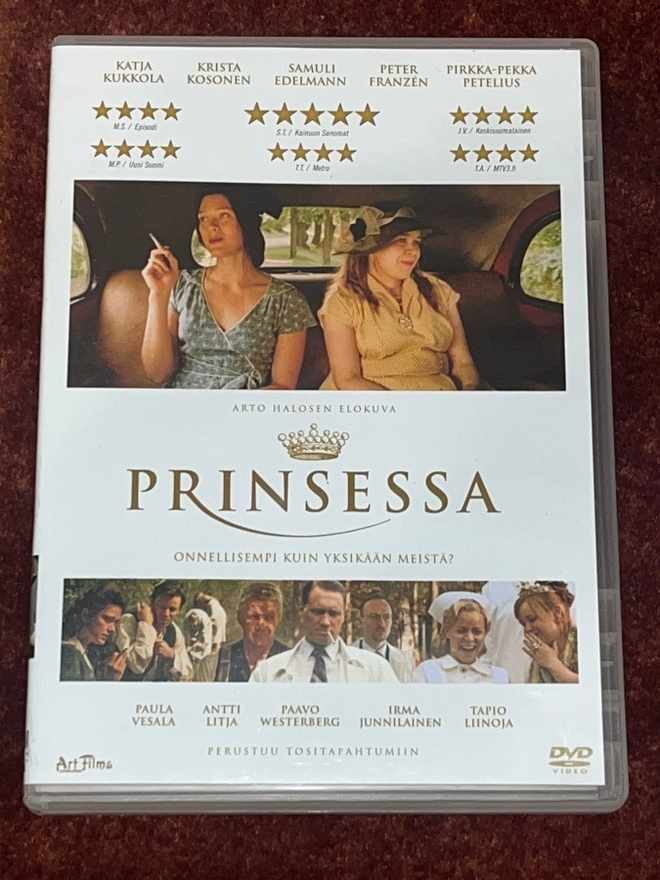 PRINSESSA - DVD - krista kosonen paula vesala