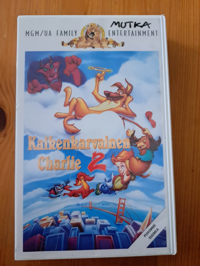 Kaikenkarvainen Charlie 2 VHS