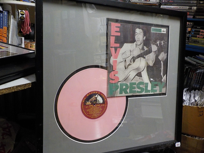 ELVIS PRESLEY KEHYSTETTY HIS MASTER'S VOICE 10'' (W)