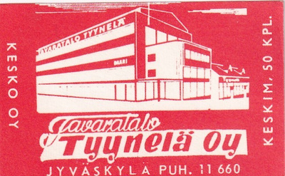 Tavaratalo Tyynelä Oy , 8/12
