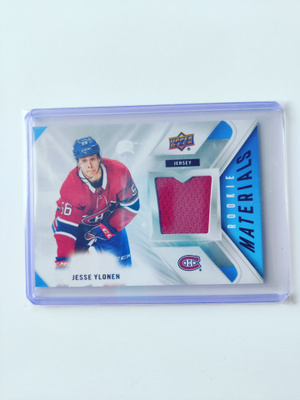 Jesse Ylönen 21-22 UD Rookie Materials