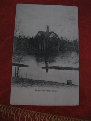 Petäjäveden Uusi Kirkko. Kulkenut 1909