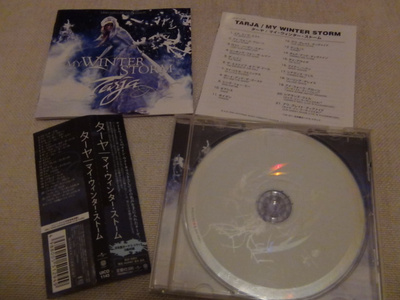 Tarja My Winter Storm cd japani 2008 obi bonuksia