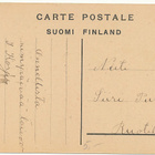 Apilakori ja mietelause - vanha Carte Postale - pikkukuva 2