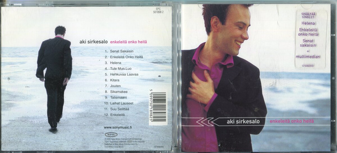 AKI SIRKESALO . CD-LEVY . ENKELEITÄ ONKO HEITÄ