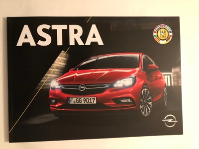 Myyntiesite - Opel Astra - 6/2016