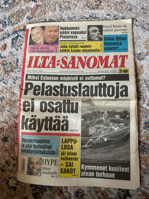 Ilta-sanomat 6.10.1994
