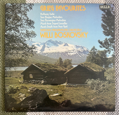 GRIEG FAVOURITES/WILLI BOSKOVSKY (LP) 1976