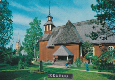 KIRKKOKORTTI - KEURUUN VANHA KIRKKO - 8
