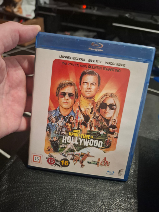Once Upon A Time In Hollywood Nordic Bluray