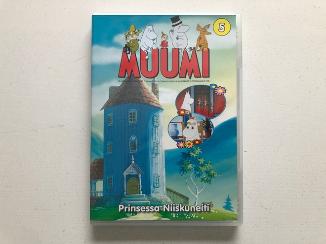Muumi 5 – Prinsessa Niiskuneiti DVD