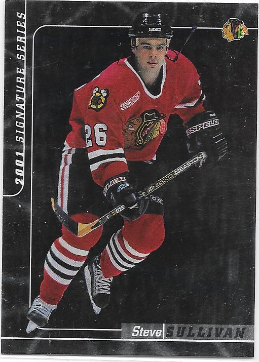 2000-01 BAP Signature Series #160 Steve Sullivan Chicago