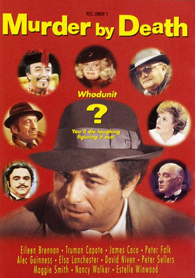 Murder by death 1976 P Sellers P Falk A Guinness SUOMI -UUSI