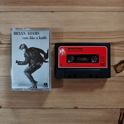 Bryan Adams - Cuts Like A Knife c-kasetti