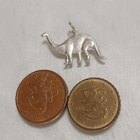 Kotimainen design Hopea Dinosaur riipus 830 - pikkukuva 4