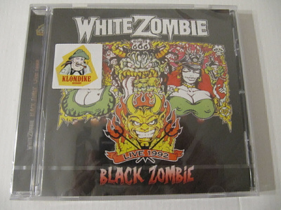 White Zombie Black Zombie Live 1992 CD Uusi