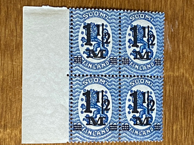 SAARISERN MALLI LISÄPAINAMA  50PEN/1 1/2MK  L97 NELIÖ**
