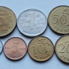 1 p - 5 mk, circ, v. 1972 - pikkukuva 1