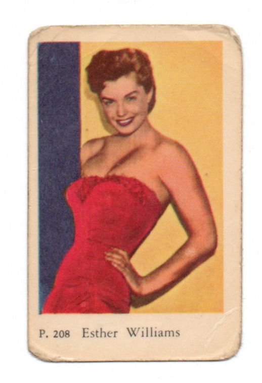 Purkkakuva P. n:o 208 ESTHER WILLIAMS.