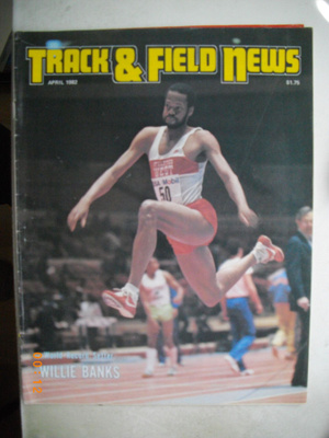 Track & Field News April 1982