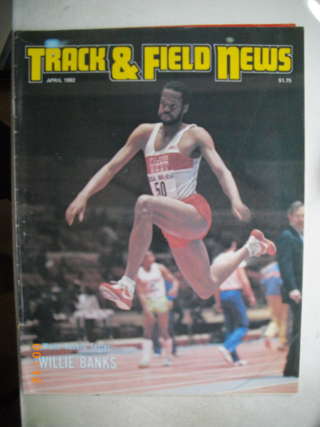 Track & Field News April 1982