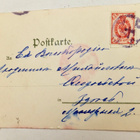 VANHA Postikortti Venäjä 1901 Kiva Pietarin Numeroleima 4 - pikkukuva 1