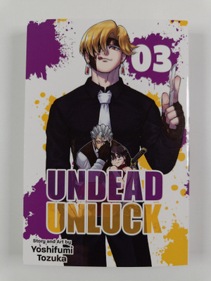 Yoshifumi Tozuka : Undead unluck Volume 3