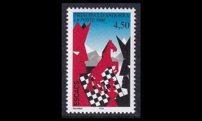 Andorra Fr 498 ** Shakki (1996)