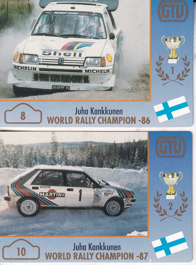 Juha Kankkunen. GTV 8 ja 10. e290