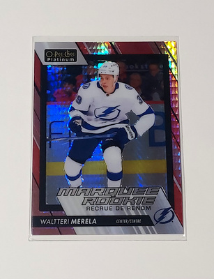 2023-24 OPC Platinum Red Prism #282 Waltteri Merelä