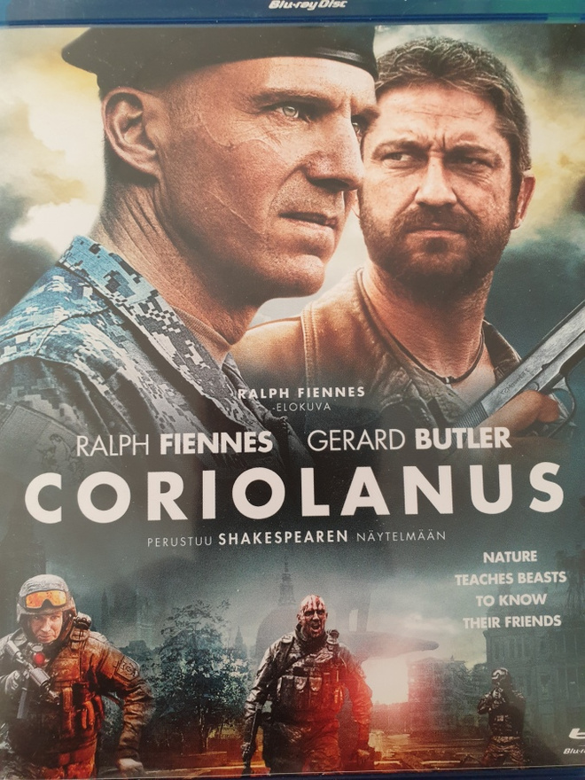 CORIOLANUS BLU-RAY