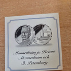 3 kpl Mannerheim ja Pietari 10 eur 2003 hopeaa - pikkukuva 4