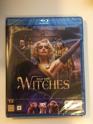 The Witches (Blu-ray) Anne Hathaway (2020) UUSI