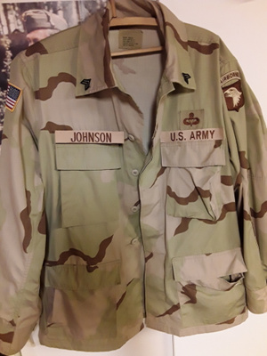 U.S.Army 3 väri maastotakki