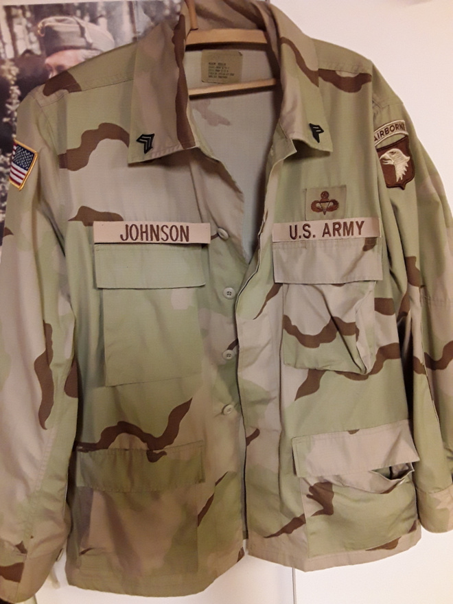 U.S.Army 3 väri maastotakki