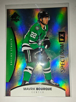 Mavrik Bourque 2025-26 SP Authentic Spectrum FX