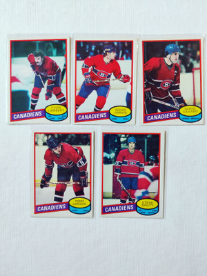 80-81 Opc - Montreal Canadiens 5kpl