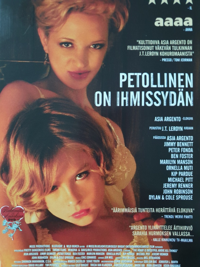 PETOLLINEN ON IHMISSYDÄN DVD (Asia Argento)