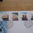 Australia, FDC-kuori purjelaivoista 4 erinlaista - pikkukuva 2