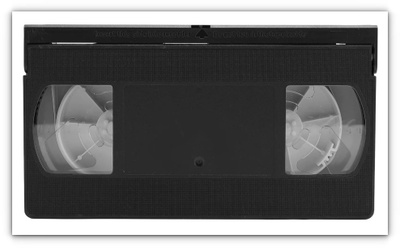 VHS videopäiden uudelleenkäytettävä puhdistuskasetti #32206